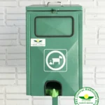 Lixeira Pet com Poste