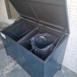 Suporte saco para saco de lixo